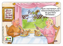 Cartoon „Klimaverschiebung“