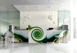 Digitaldruck zur Thekengestaltung