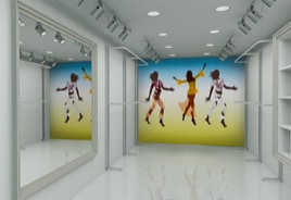 Digitaldruck zur Ladengestaltung