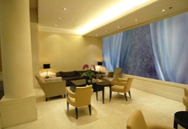 „Vorhang“, Digitaldruck