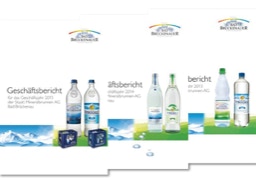 Geschäftsbericht Staatl. Bad Brückenauer Mineralbrunnen